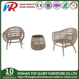 [Hot Item] Outdoor Garden Furniture Restaurant Balcony Full Rattan Coffee Table Chair Sets