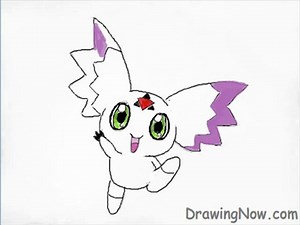 How To Draw Digimon - Calumon