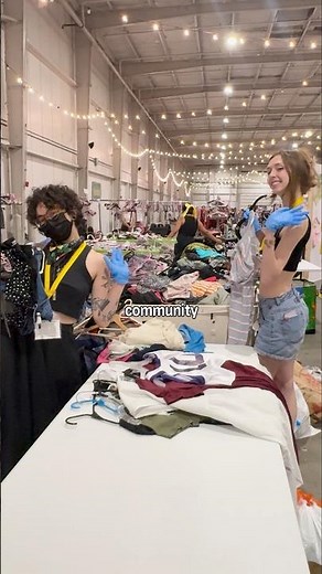 What’s REALLY in it for you when you volunteer at a clothing swap?