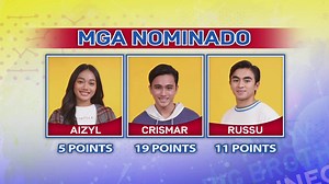 Sina Aizyl, Crismar, at Russu ang naging nominado ngayong ikalawang nomination night! Panoorin dito kung sino ang mga bumoto sa kanila at kung ano ang naging final tally: | Pinoy Big Brother ABS-CBN
