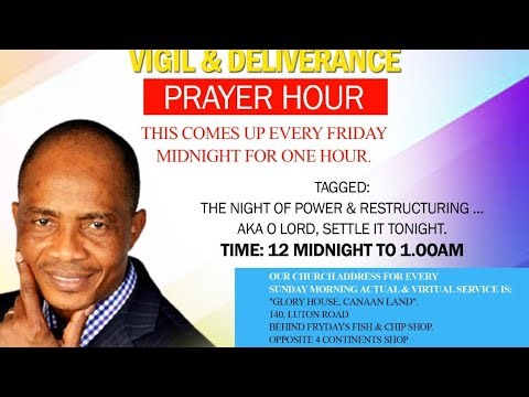 Friday Online (Weekly) Prayer Vigil....... Trecc Ministries International......09/05/2026
