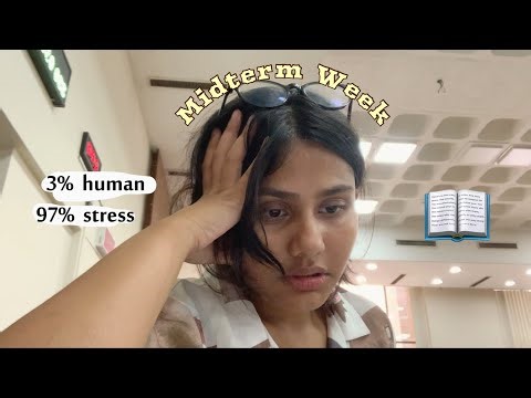 STUDY VLOG : preparing for midterms+Study Tips,human physiology,biostatistics and MIS, food+skincare