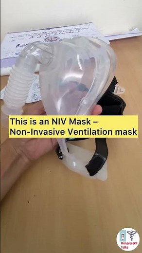 NIV Mask Explained | Nursing Instruments for NCLEX & OSCE