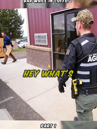 BLACK BELT PUTS ME IN AN ARM BAR WHILE IN CUFFS! Pt 1 #cops #copsoftiktok #police #policeoftiktok #policeoffficer #vlog