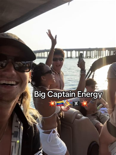 Venezuelans have my heart 🇻🇪 If you want to be on the most bad ass party boat in Florida with a chill captain … txt 3108807116 to lock in your Adventure Cruise #pontoon #rental #destin #crabisland #boat