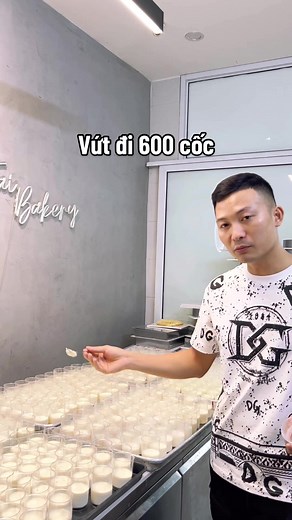 Vứt đi 600 cốc Panacotta#taibakery #dayhoclambanh #vtmgr #learnontiktok