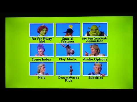 Shrek 2 (2004) - Main Menu (DVD)