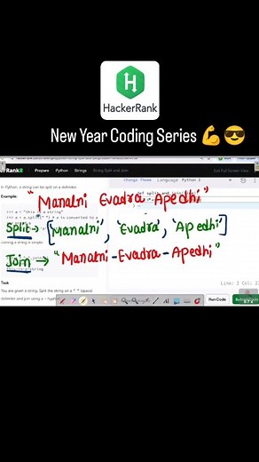 Sai bargav on Instagram: "Python Coding Series 🔥 {Telugu, internships, placements, job, hackerank, new year coding challenge, skills, learn, education, btech, computer science, AI}"