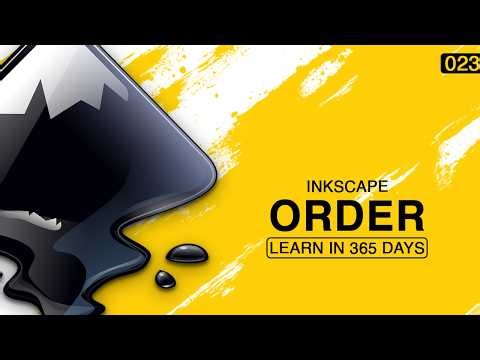 Order Option in Inkscape Explained