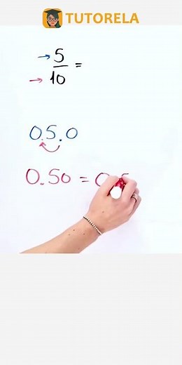 Convert 5/10 to Decimal: Step-by-Step Guide #Math #DecimalFractions-Basic
