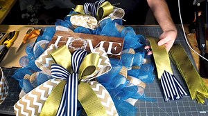 Y'all in this video we make a deco mesh wreath with greenery in a little over 3 minutes! Check it out and let us know what you think... | DecoExchange