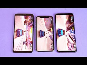 Asphalt 9 Legends Samsung Galaxy S9+ vs iPhone X vs OnePlus 6 Gaming Comparison!