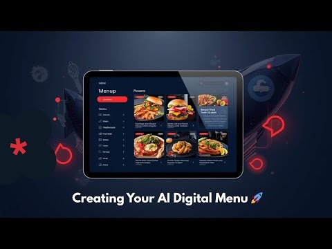 Creating Your AI Digital Menu 🚀