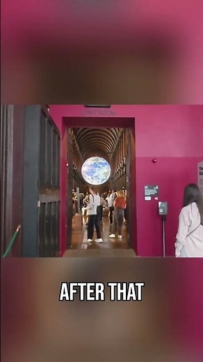 The Book of Kells Experience plus seeing the Long Room #irishtourism #dublin #bookofkells