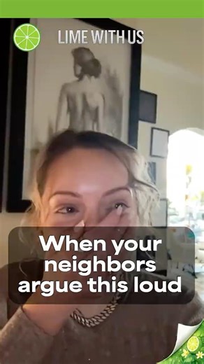 When your neighbors argue this loud