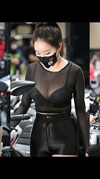 4k 모델 융 씨스루 비키니 2021 오토살롱위크Autosalonweek RACING MODEL RACE QUEEN 韓国 レースクイーン See through bikini