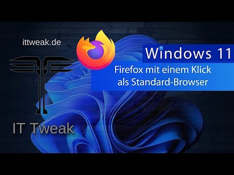 Set Firefox as your default browser with one click on Windows 10 and 11