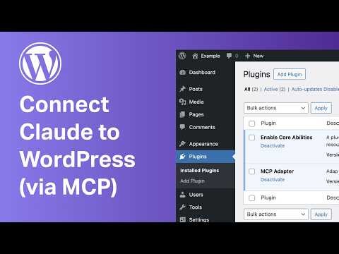WordPress MCP Tutorial: Connect Claude Desktop to Local WordPress
