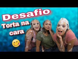 Desafio: Torta na cara entre amigas | Por: Karine Moreira