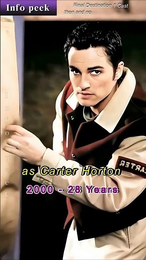 Final Destination Cast then and now | 2000 V/S 2025 #finaldestination #horror #shorts #movies