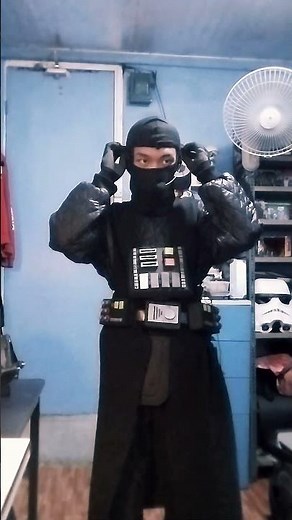 Darth Vader cosplay suit up! #starwars #starwarscosplay #cosplay #xyzbca #fypシ゚