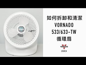 如何拆卸和清潔VORNADO 533/633/683 循環扇 | VORNADO TAIWAN雯麗國際