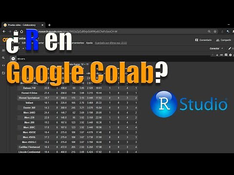 ¿Cómo ejecutar código de R en Google Colab ? | Tutorial | 2021