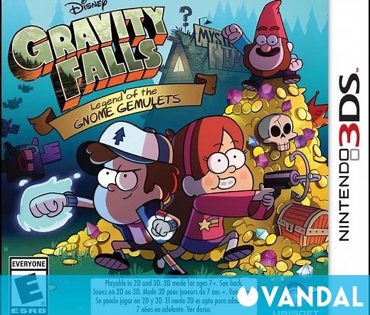 Gravity Falls: Legend of the Gnome Gemulets: TODA la información - Nintendo 3DS - Vandal