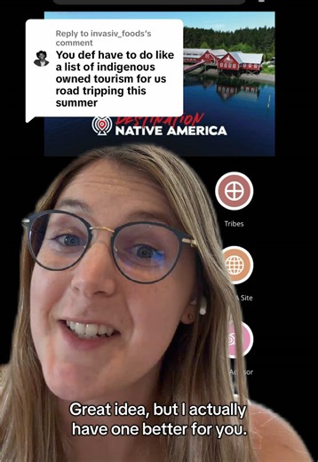 Replying to @invasiv_foods Indigenous owned tourism recs, you say? There’s now an app for that!! The new Destination Native America App has all the info you need to plan an epic trip across the US with indigenous providers. They have everything from tipi stays to cooking classes and guided hikes all available to browse online or in the app. One of my favorites is Dzil Ta’ah Adventures near Monument Valley. If you love mountain biking, Jon’s bikepacking trips will be right up your alley! - - - #i