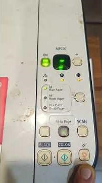 Printer Canon error E13 reset