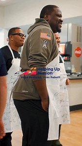 49 reactions · 3 comments | It’s nice to be nice! Last week, we donated our soups, desserts, and services to a wonderful event! Ravens legend Bart Scott, along with other former players, gave back to the Helping Up Mission in Baltimore City. Together, we served 500 hot meals to people in need, part of an annual event the players take part in. | Jimmy's Famous Seafood | Facebook