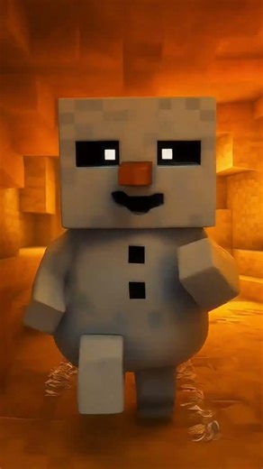 Can the Snowman Save the Fox? ☃️🦊 - Minecraft Animation