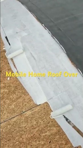 Mobile Home Roof Over #roofrepair