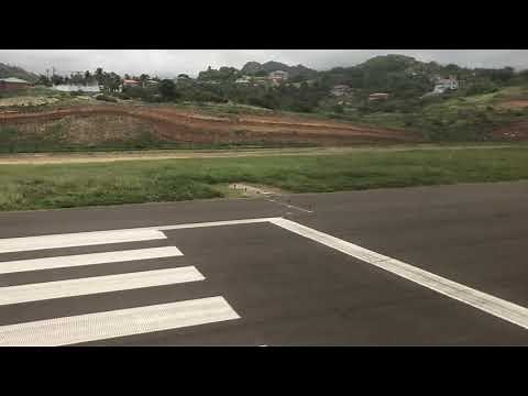 Landing in St. Vincent - JFK to SVD