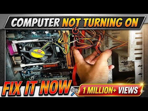 PC Not Turning ON | CPU Not Starting | Fix It Yourself | Power ON Problem!!