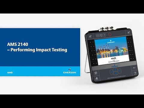 Tutorial: How to Perform an Impact Test using the AMS 2140