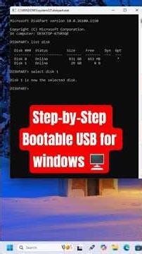 Make Bootable USB in Just 60 Seconds⏱️ #ytshorts #shorts #windows #computer