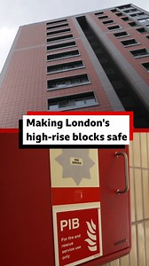 Ahead of the release of the Grenfell Inquiry report on Wednesday, we've been to a high-rise block in south-east London which also had dangerous cladding to see what works have taken place to make it safer. #london #londonnews #grenfell #grenfelltower #fire #firesafety | BBC London