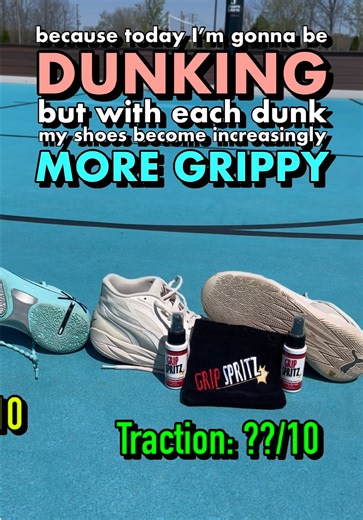 Dunking with the World's Stickiest Basketball Shoes
