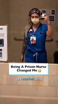The scariest thing about being a prison nurse 🏥👮‍♀️ #prisonnurse, #storytime,#workplacehorror