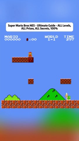 #SuperMarioBros #NES #MarioGuide #RetroGaming #GameWalkthrough | Super Mario Bros
