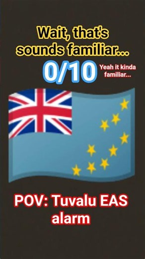 Tuvalu EAS alarm test