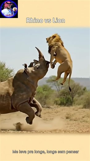 Rhino vs Lion 🦏🦁 | Jungle Ka Sabse Dangerous Clash 😱🔥#chhotaalivlogs #lion #shorts #wildlife