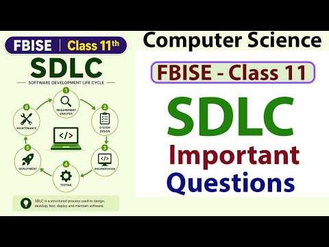 FBISE SDLC Complete Revision for Class 11 Computer Science | Most Expected Questions