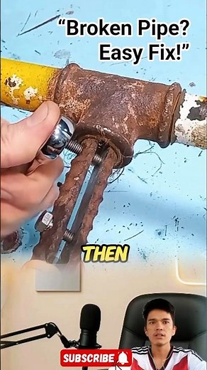 DIY Broken Pipe Thread Fix – Simple Trick to Remove Stuck Pipe Without Special Tools | Plumbing Hack