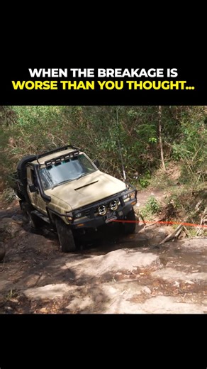 4WD 24/7 on Instagram: "Shauno sent it a little too hard! @repcoaustralia with the save again! #4x4 #4wd #4wd247 #60series"