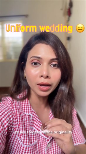 Shreya Gupto on Instagram: "Share if you agree ! Do you miss the personal touch too? . . . . #wedding2025 #indianwedding #rant #uniformwedding"