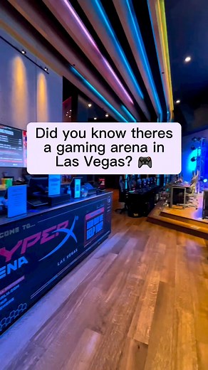Unleash your inner gamer at the HyperX Arena Las Vegas. | Luxor Hotel and Casino