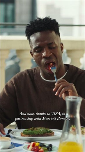 Courtesy of Visa, with Marriott Bonvoy, some dreams come with a key.​