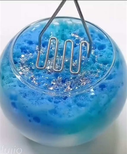 Blue Slime ASMR Experience